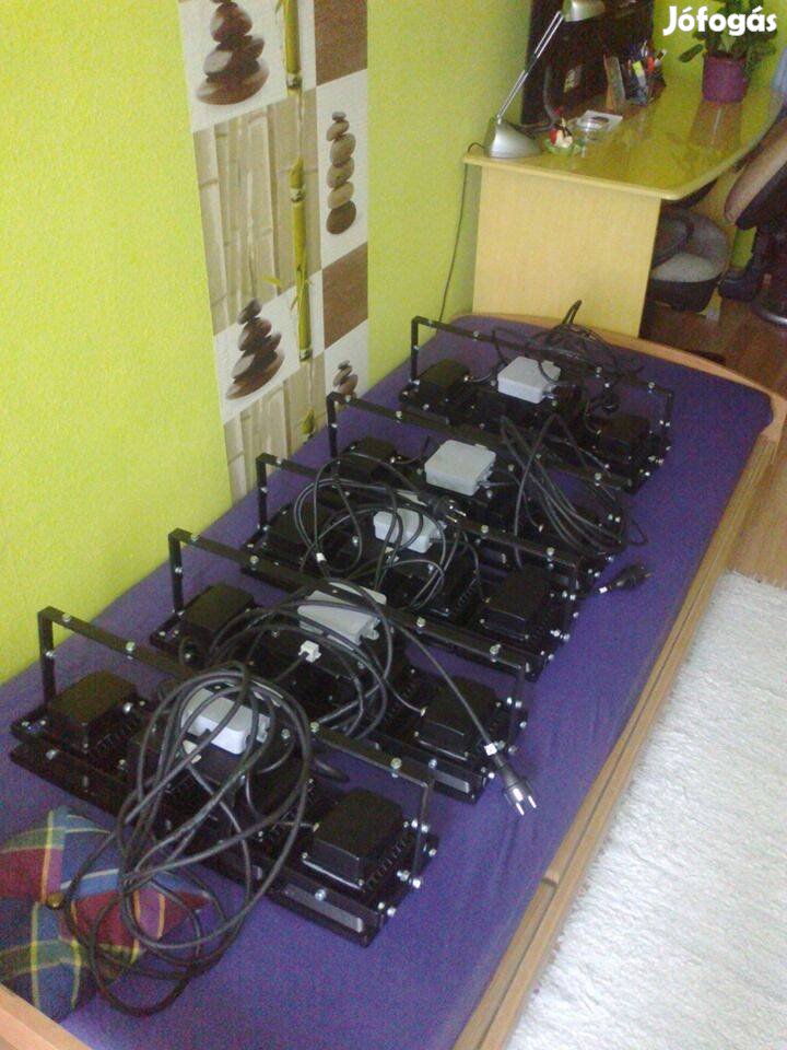 5x 4x 20W COB szinező