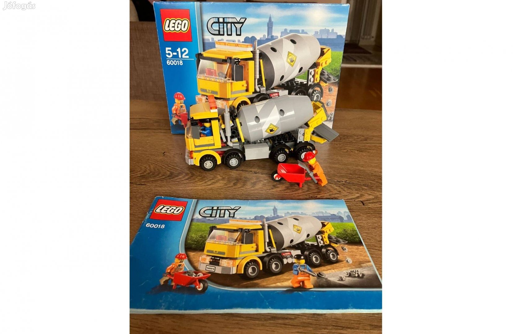 60018 LEGO Betonkeverő (LEGO Jármű) Eladva!