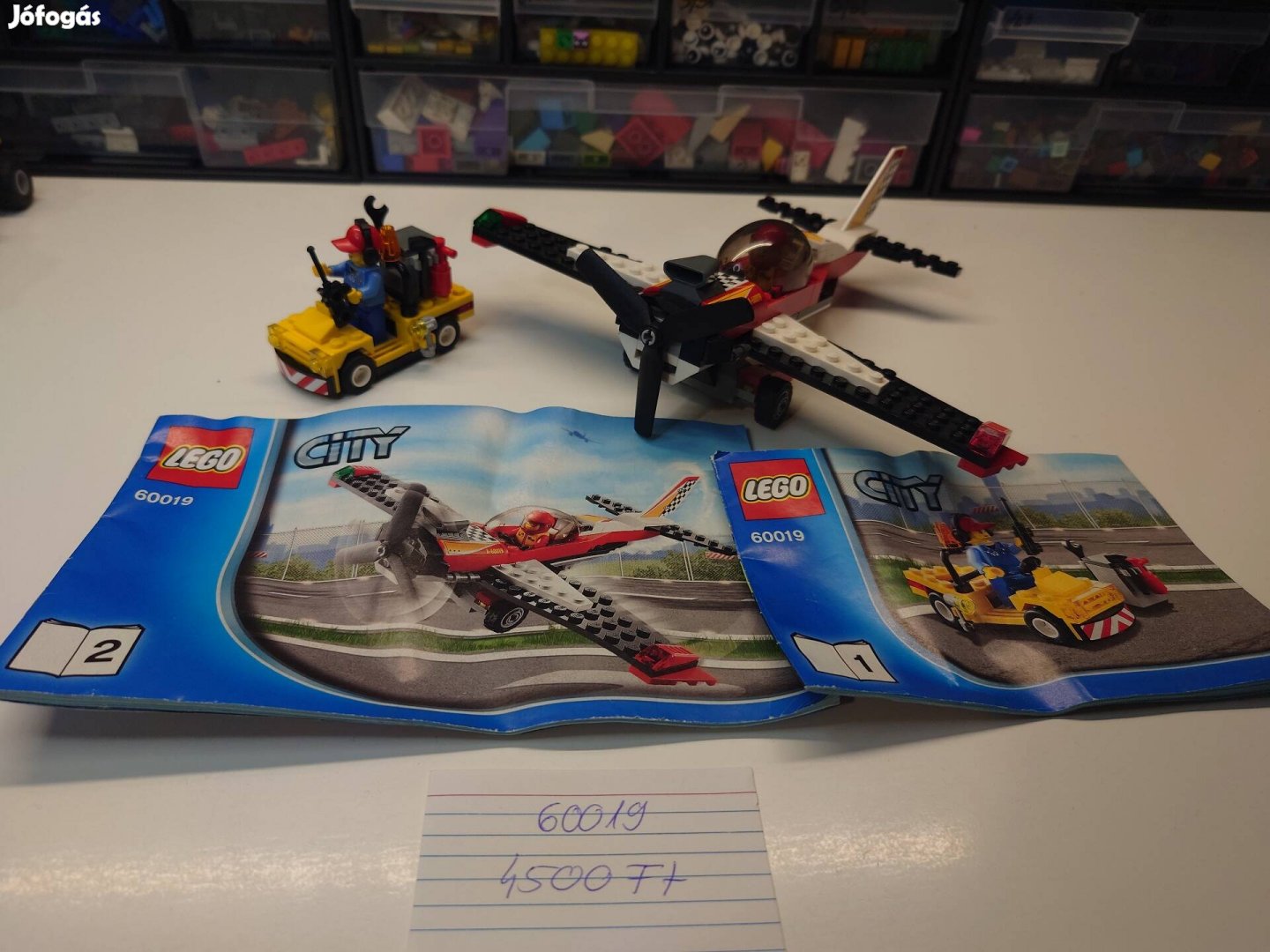 60019 Műrepülőgép Lego city 