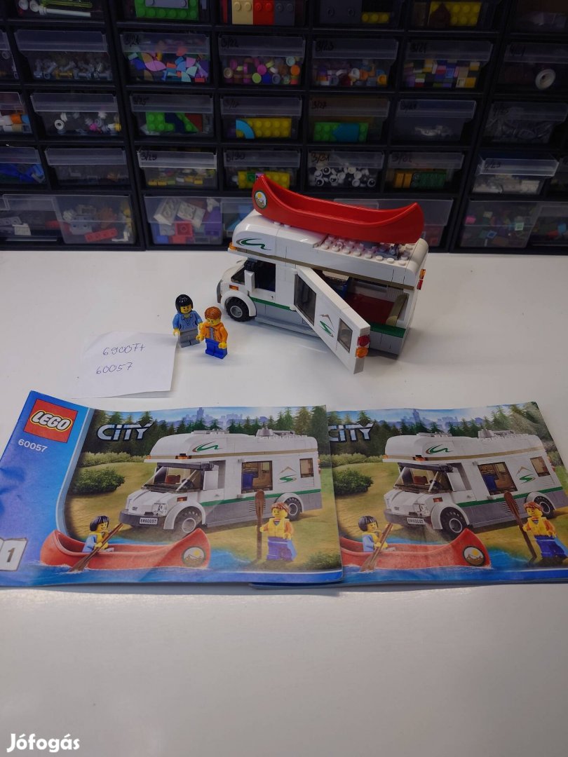 60057 Lego city Lakóautó 