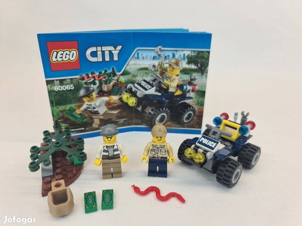 60065 Lego City ATV Patrol Rendőr quad