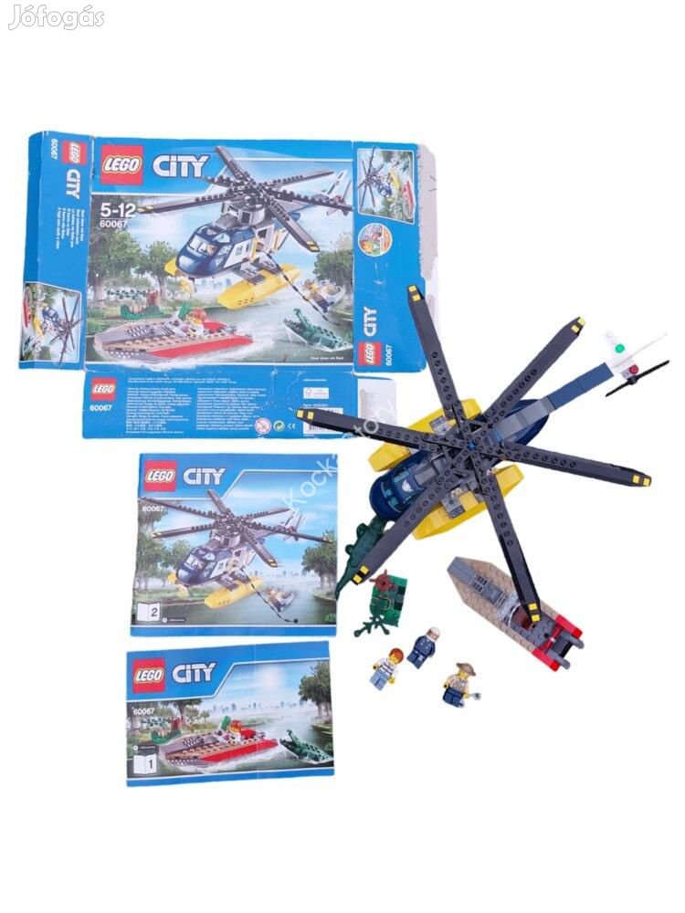 60067 LEGO(R) City &#8211; Helikopteres üldözés (használt) eladó