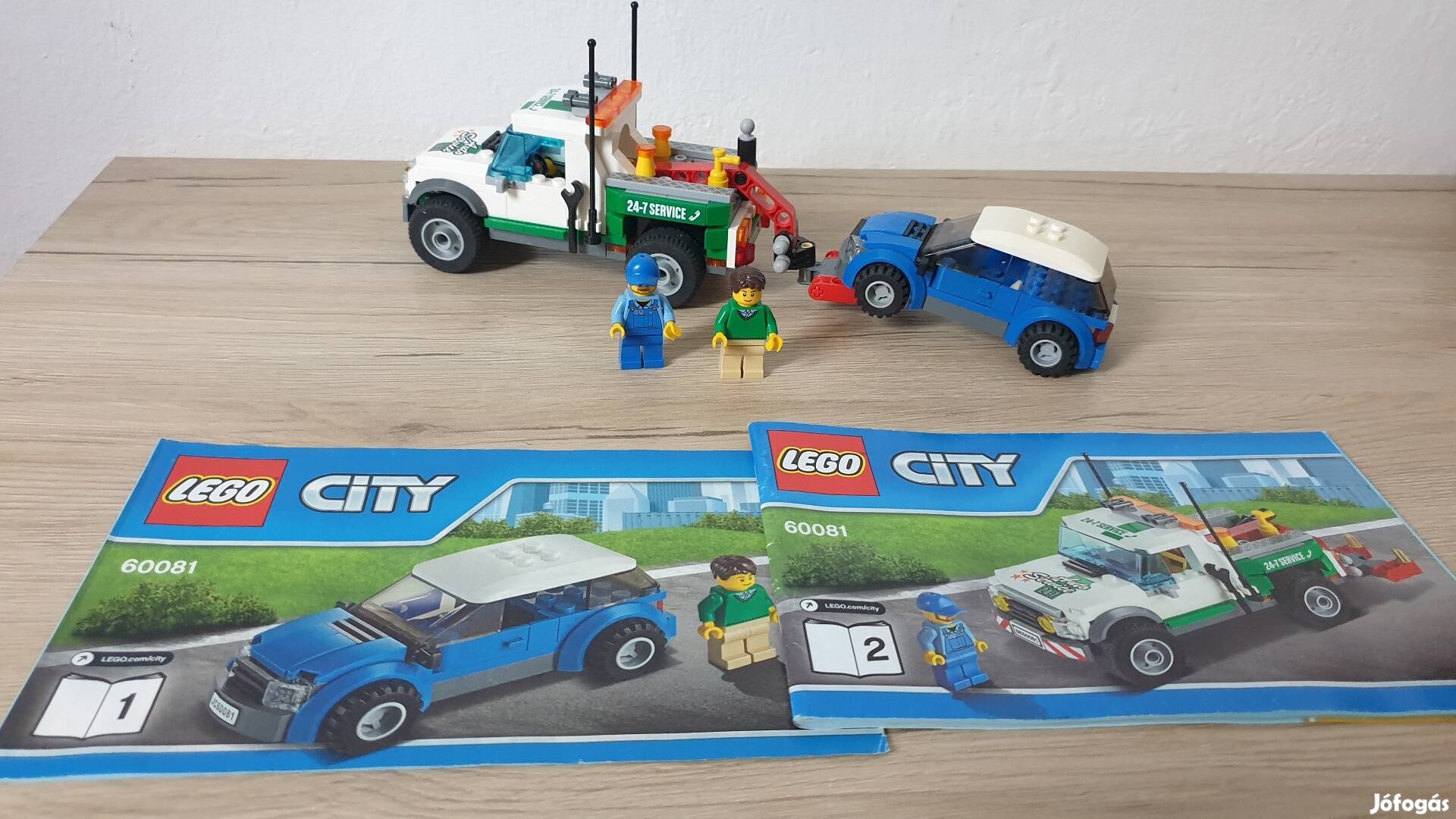 60081 Lego city autómentő, vontató