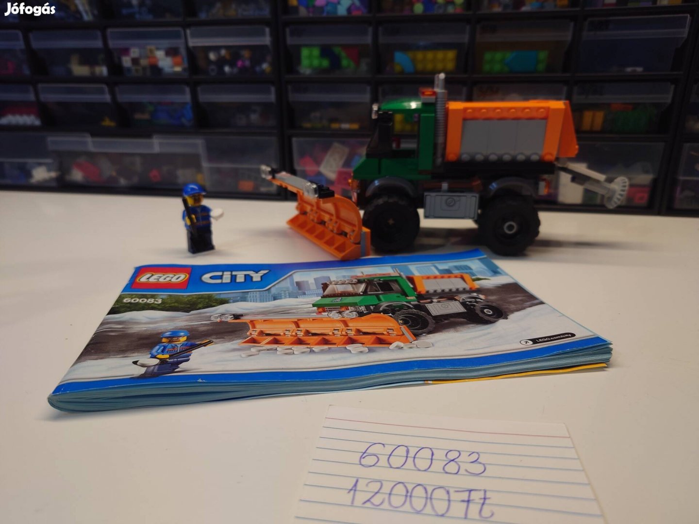 60083 Hókotró LEGO city 