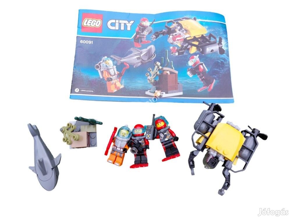 60091 LEGO(R) City Mélytengeri kezdőkészlet (használt) eladó
