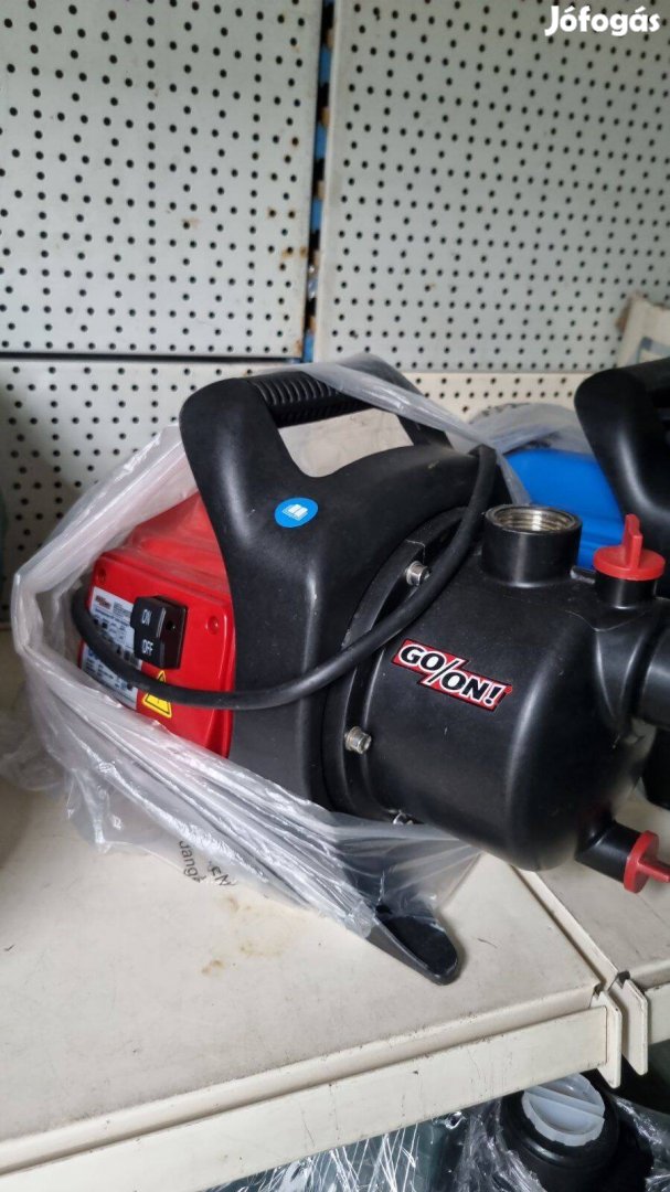 600W-os motorral GO/ON kerti szivattyú jó állapotban, garanciával