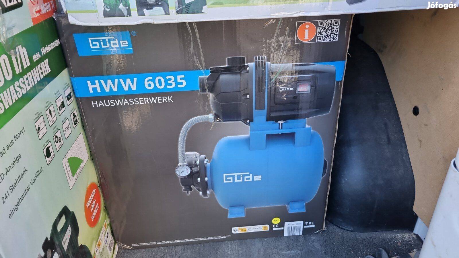 600W-os teljesítménnyel, elektronikus vezérlésű, házi vízmű, hidrofor