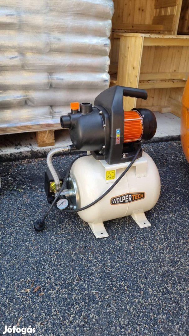 600W teljesítménnyel házi vízmű automata nyomáskapcsolóval, hidrofor