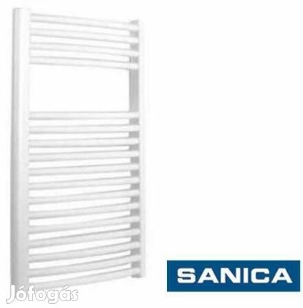 600X1600MM SANICA CSŐRADIÁTOR FEHÉR EGYENES (FŰRDŐSZOBAI TÖRÖLKÖZŐSZÁ