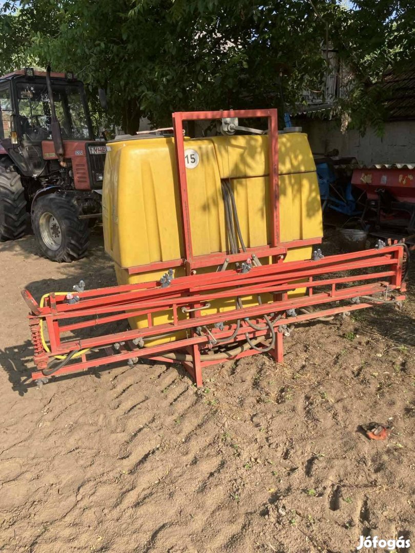 600 L permetező 