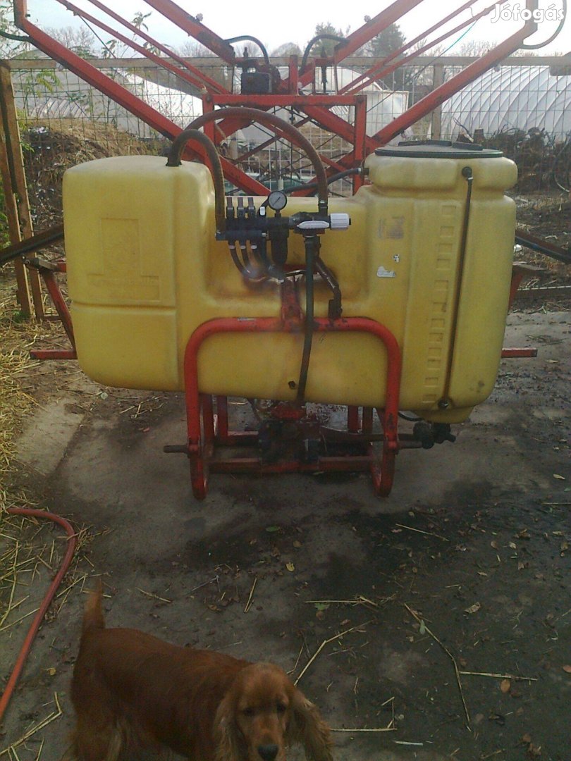 600 literes agromehanika vegyszerezö