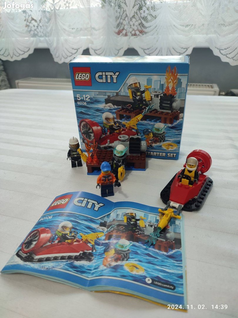 60106-LEGO City - Tűzoltó kezdőkészlet