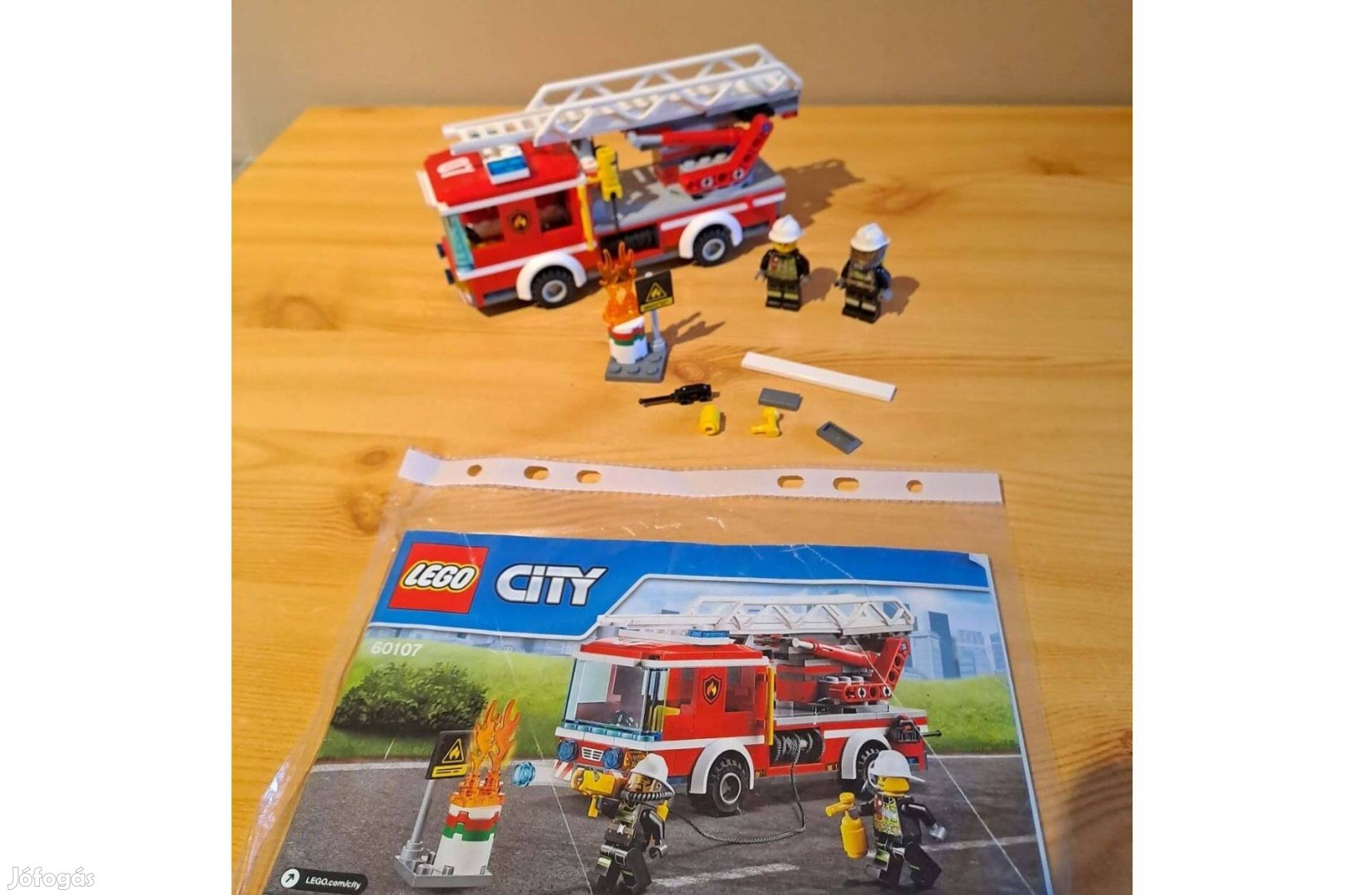 60107 Lego City Tűzoltó szett