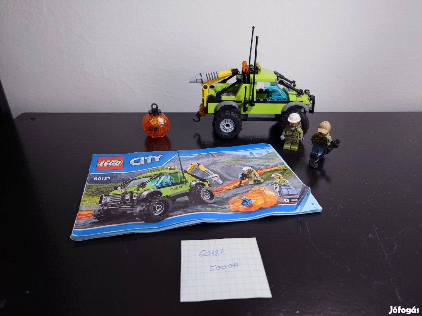 60121 Lego City Vulkánkutató kamion