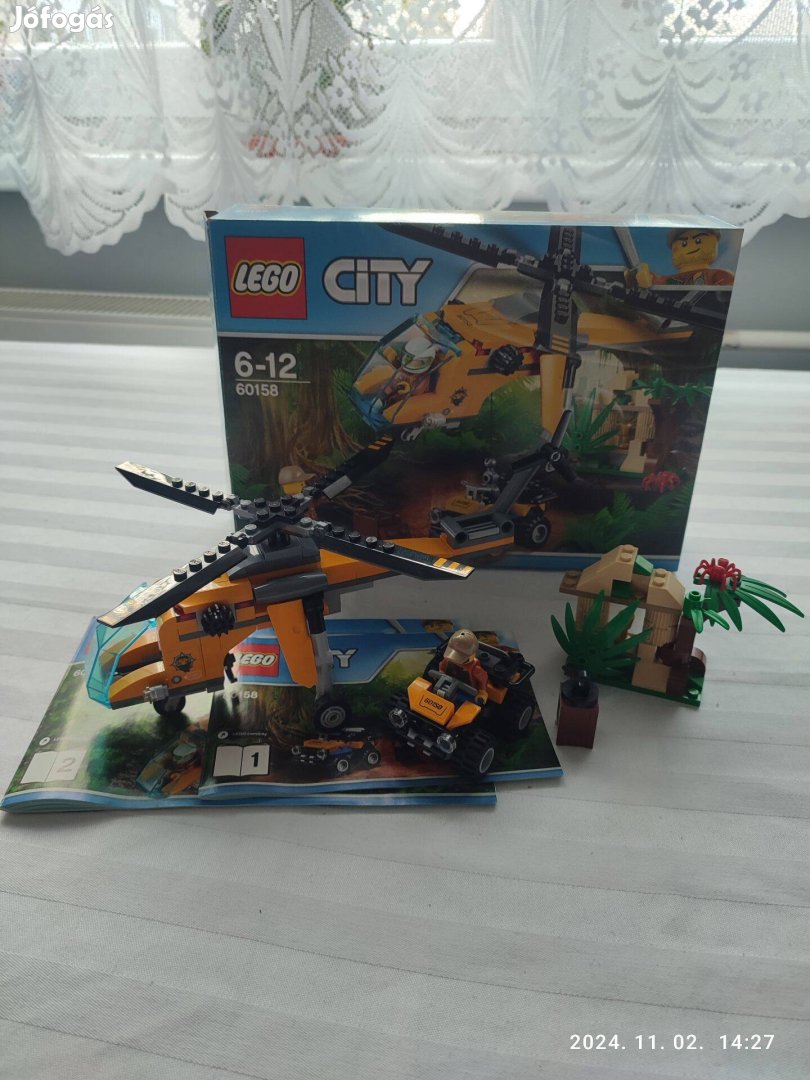 60158-LEGO City - Dzsungel teherszállító helikopter