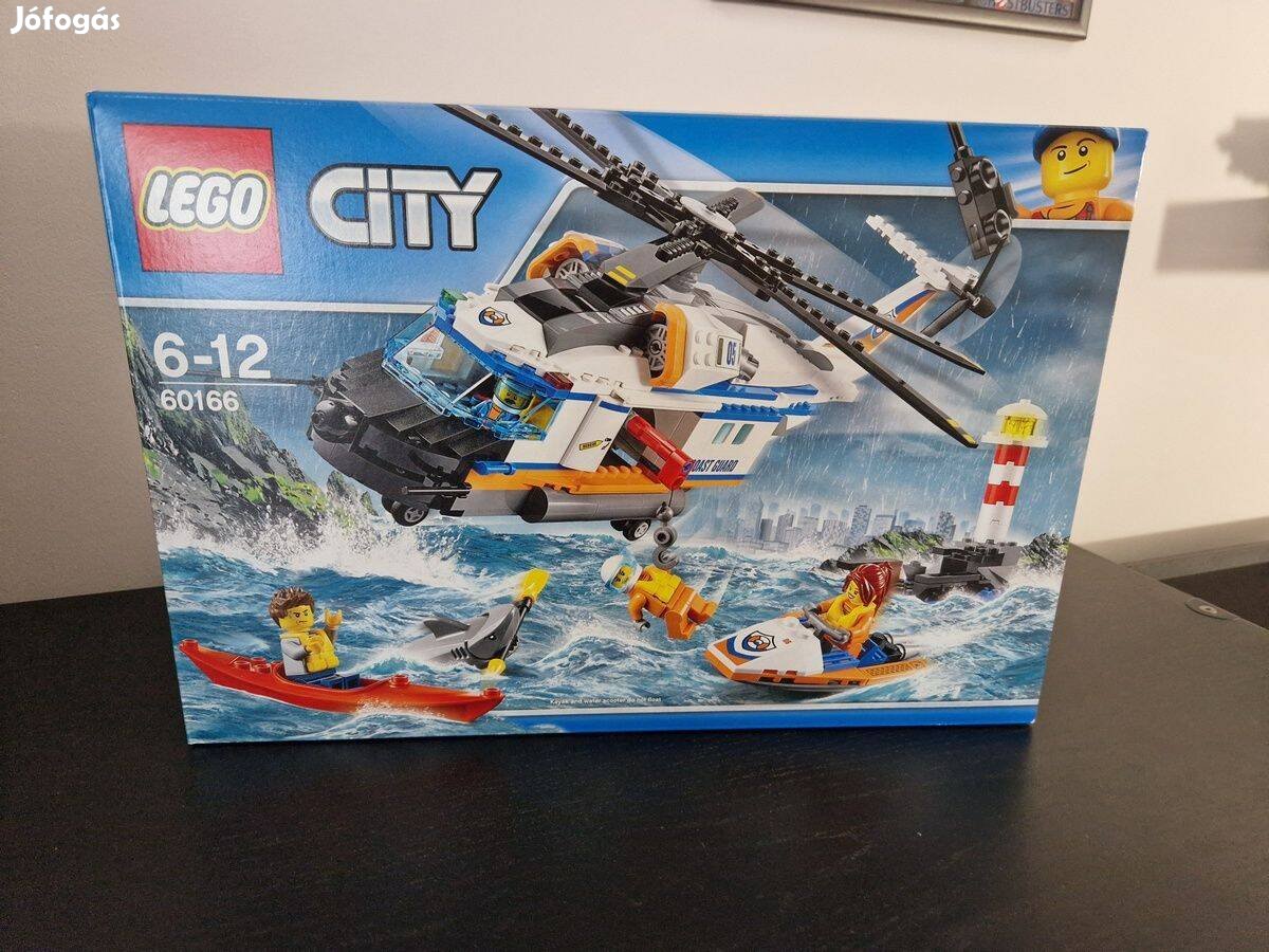 60166 Lego Nagy teherbírású mentőhelikopter (Új, Bontatlan)