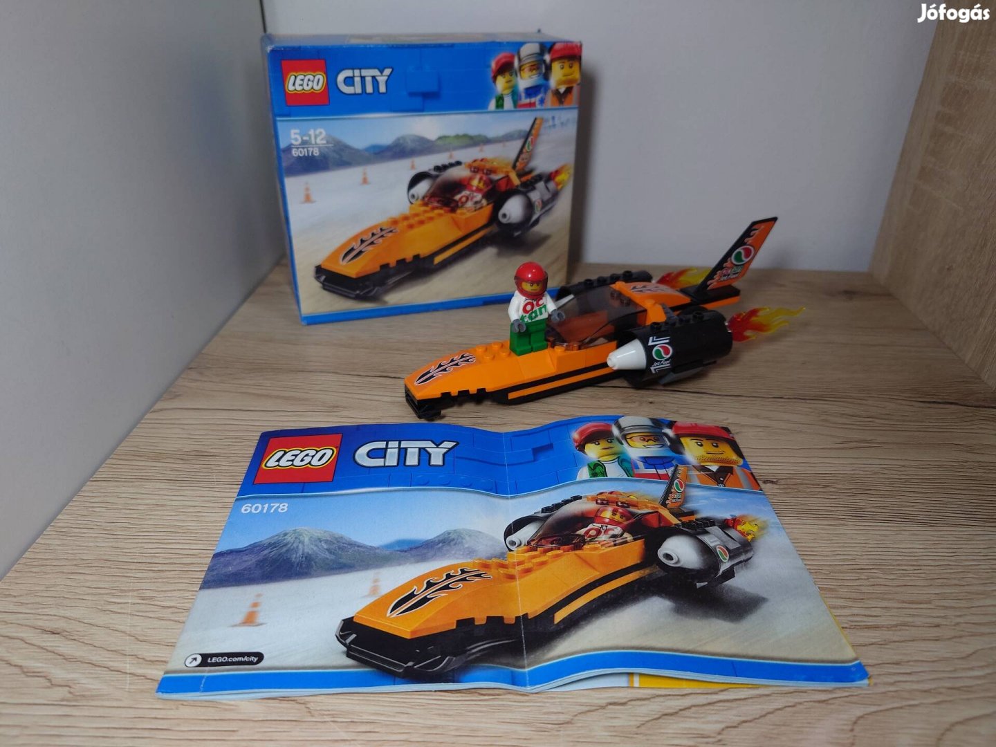 60178 Sebességrekorder autó Lego city 