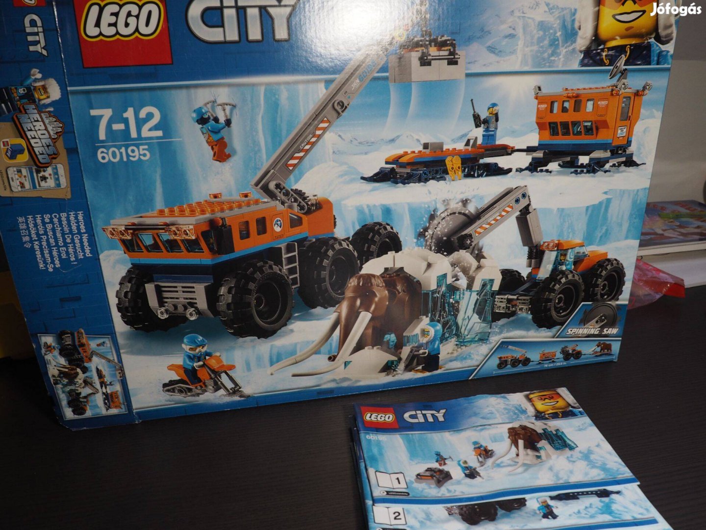 60195 LEGO City - Sarki mobil kutatóbázis