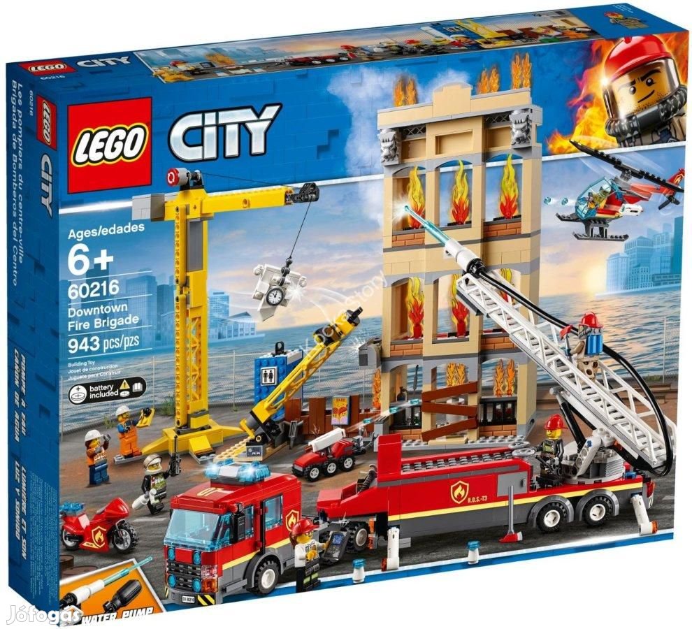 60216 LEGO(R) City &#8211; Belvárosi tűzoltóság eladó