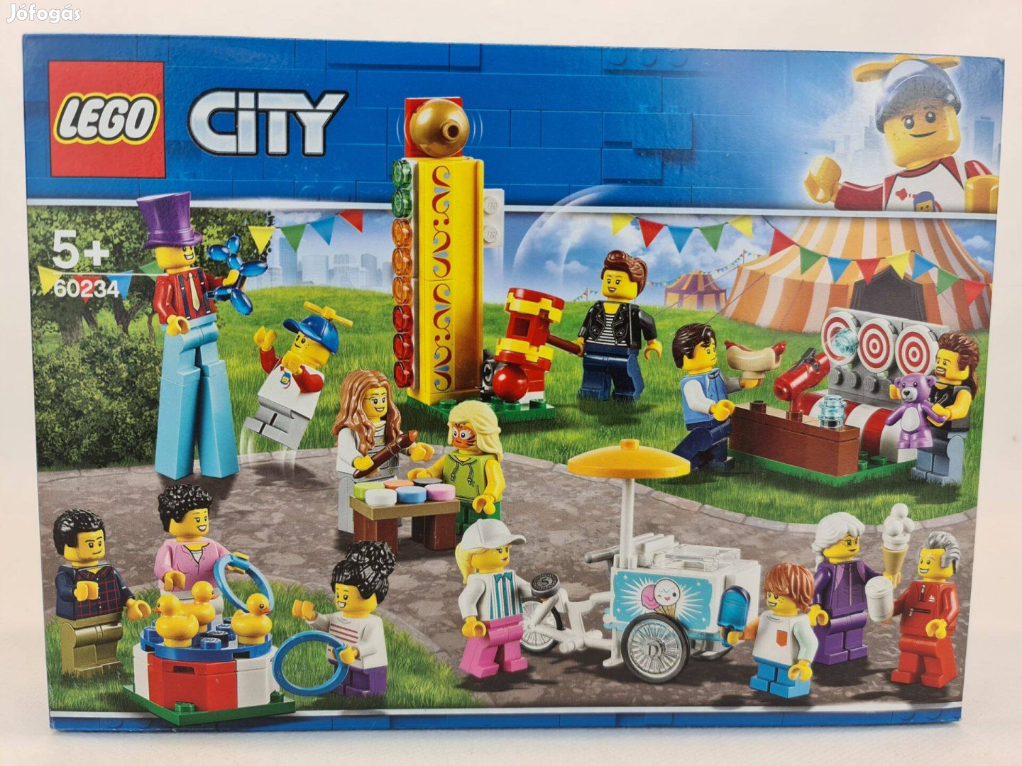 60234 Lego City Vidámpark figurák Új, bontatlan