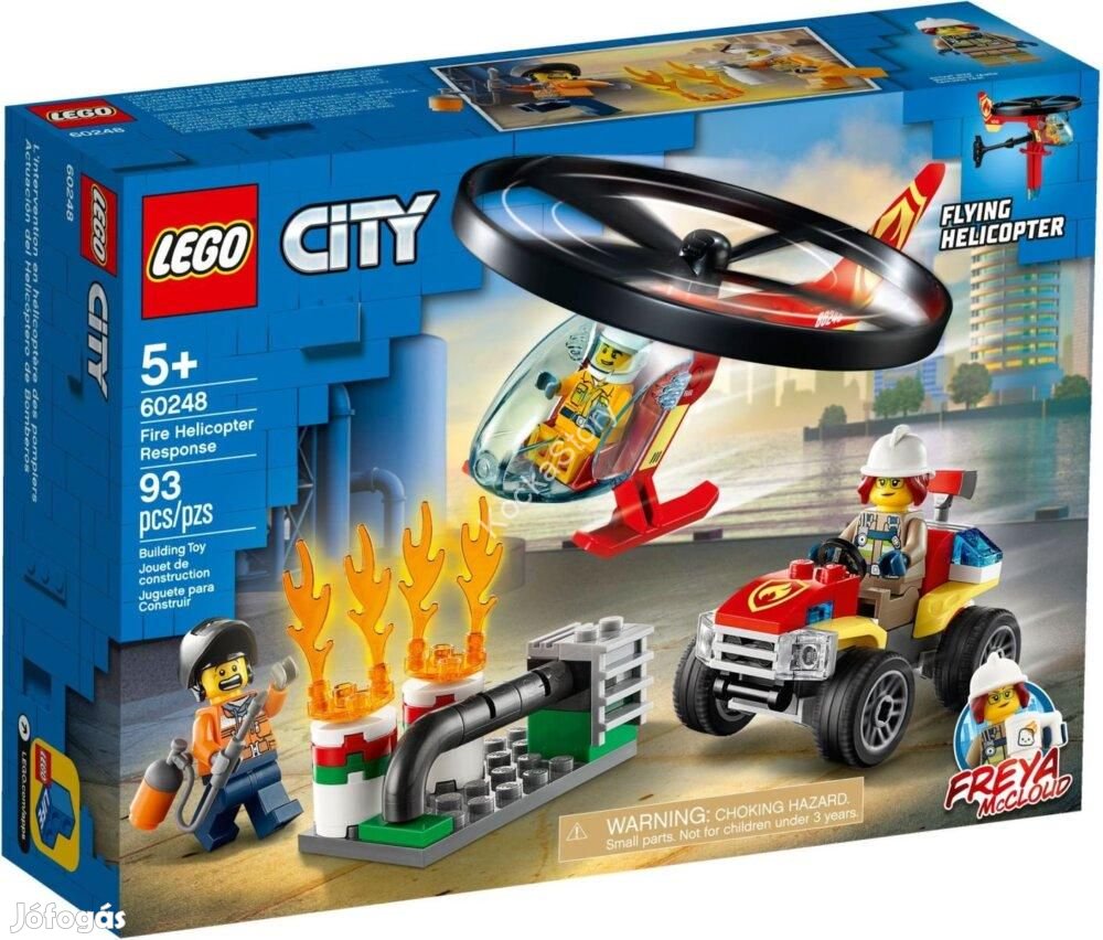 60248 LEGO(R) City &#8211; Sürgősségi tűzoltó helikopter eladó
