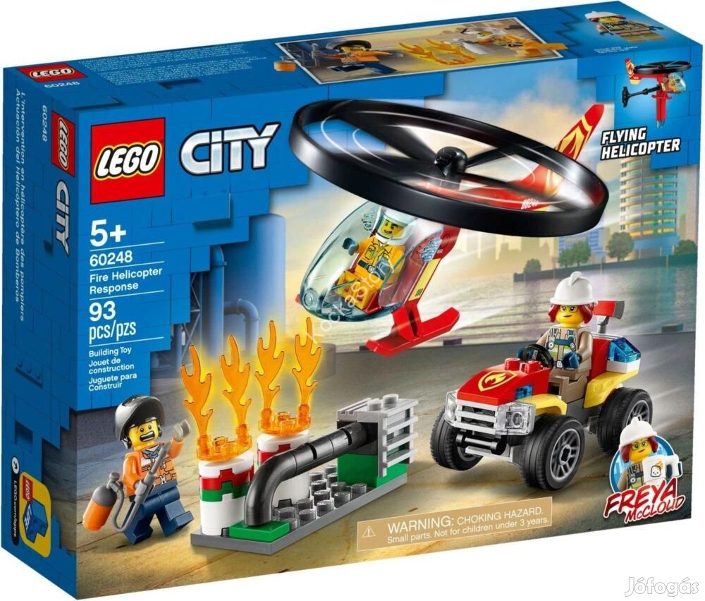 60248 LEGO(R) City &#8211; Sürgősségi tűzoltó helikopter eladó