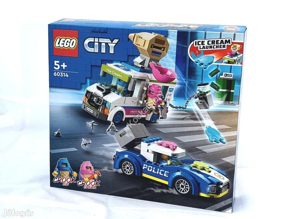 60314 LEGO(R) City &#8211; Fagylaltos kocsi rendőrségi üldözés eladó