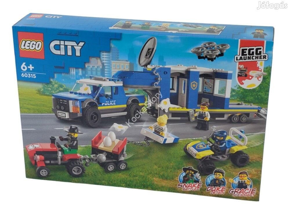 60315 LEGO(R) City &#8211; Rendőrségi mobil parancsnoki kamion eladó