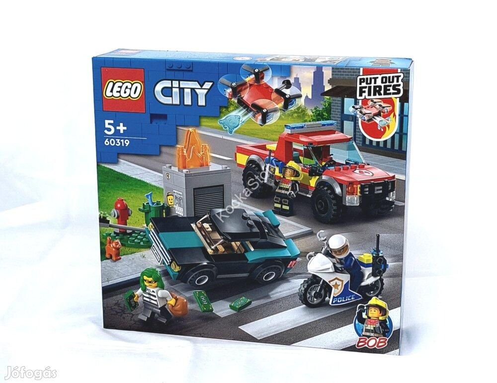 60319 LEGO(R) City &#8211; Tűzoltás és rendőrségi hajsza eladó