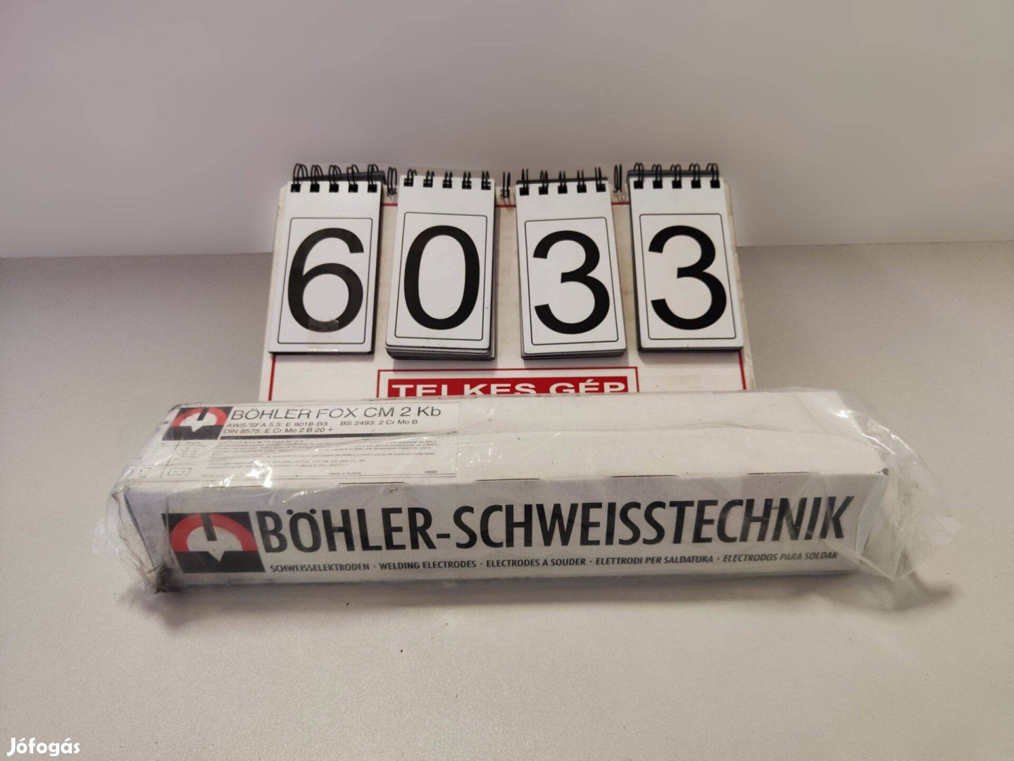 6033 - Hegesztő Elektróda, Hegesztő Pálca, Böhler CM2 KB 5/450 MM