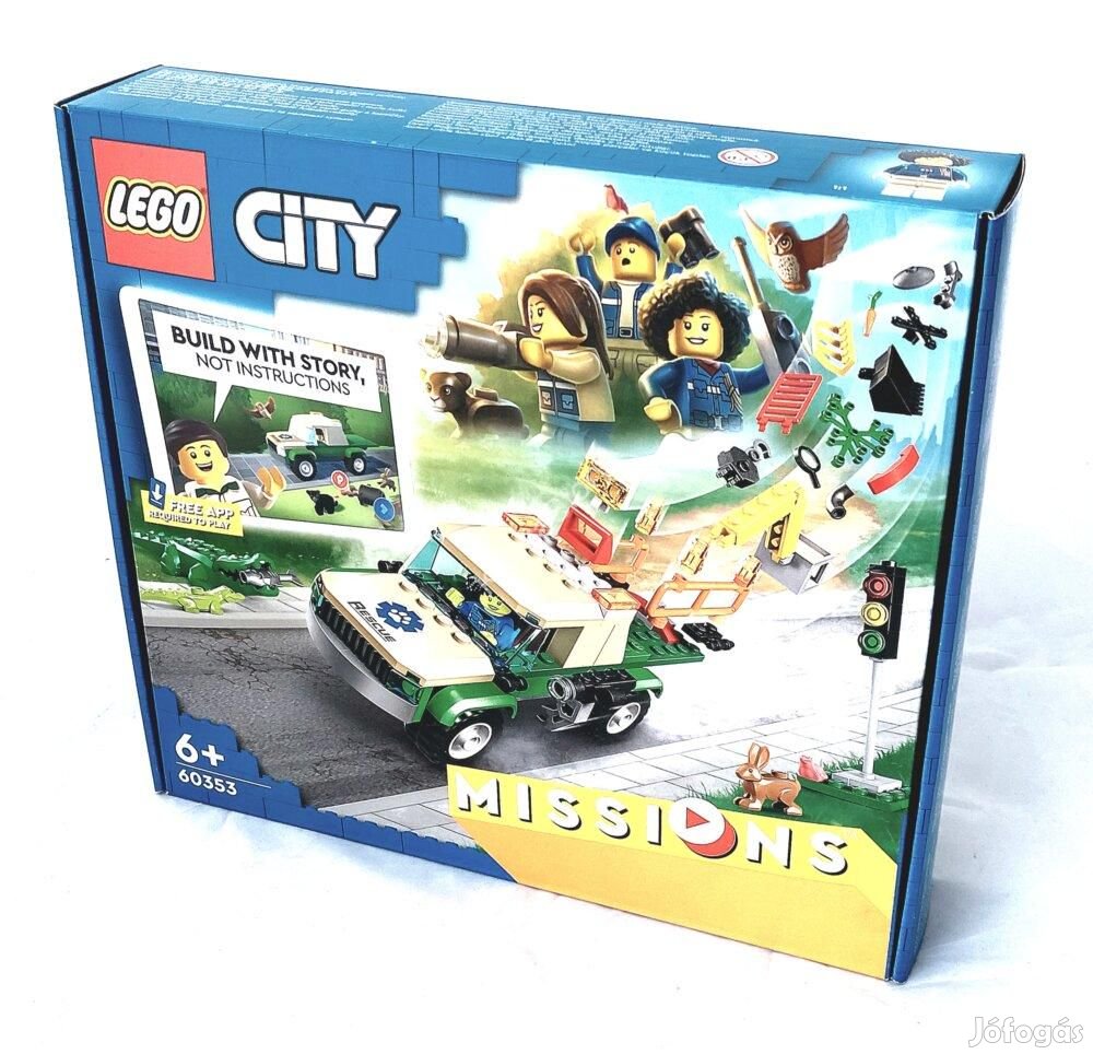 60353 LEGO(R) City &#8211; Vadállat mentő küldetések eladó