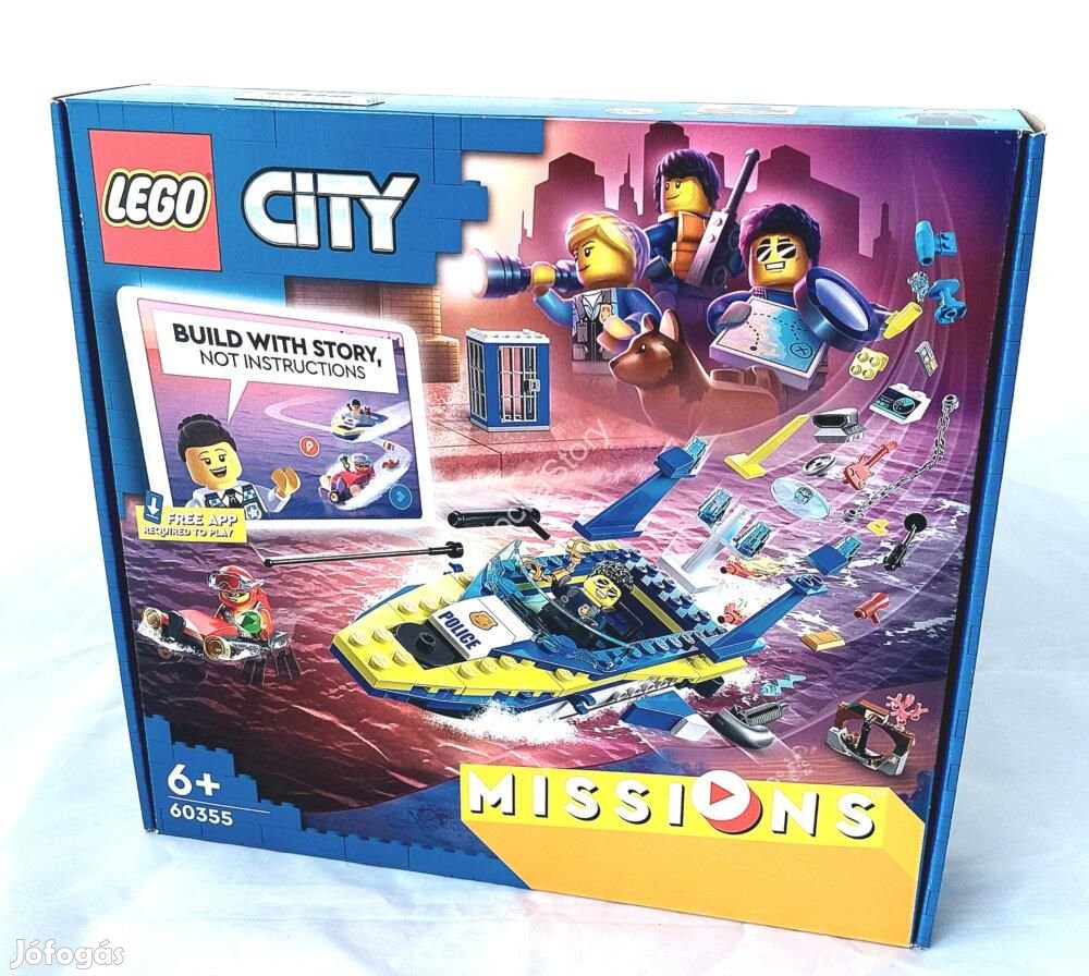 60355 LEGO(R) City &#8211; Vízirendőrség nyomozói küldetés eladó