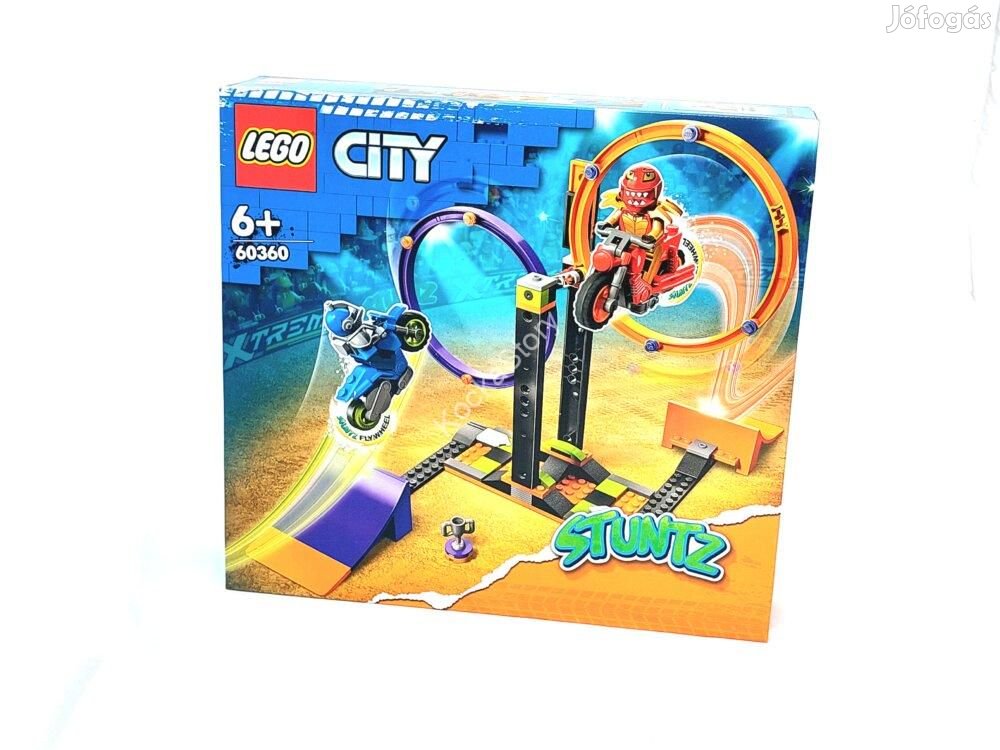 60360 LEGO(R) City Stuntz &#8211; Pörgős kaszkadőr kihívás eladó