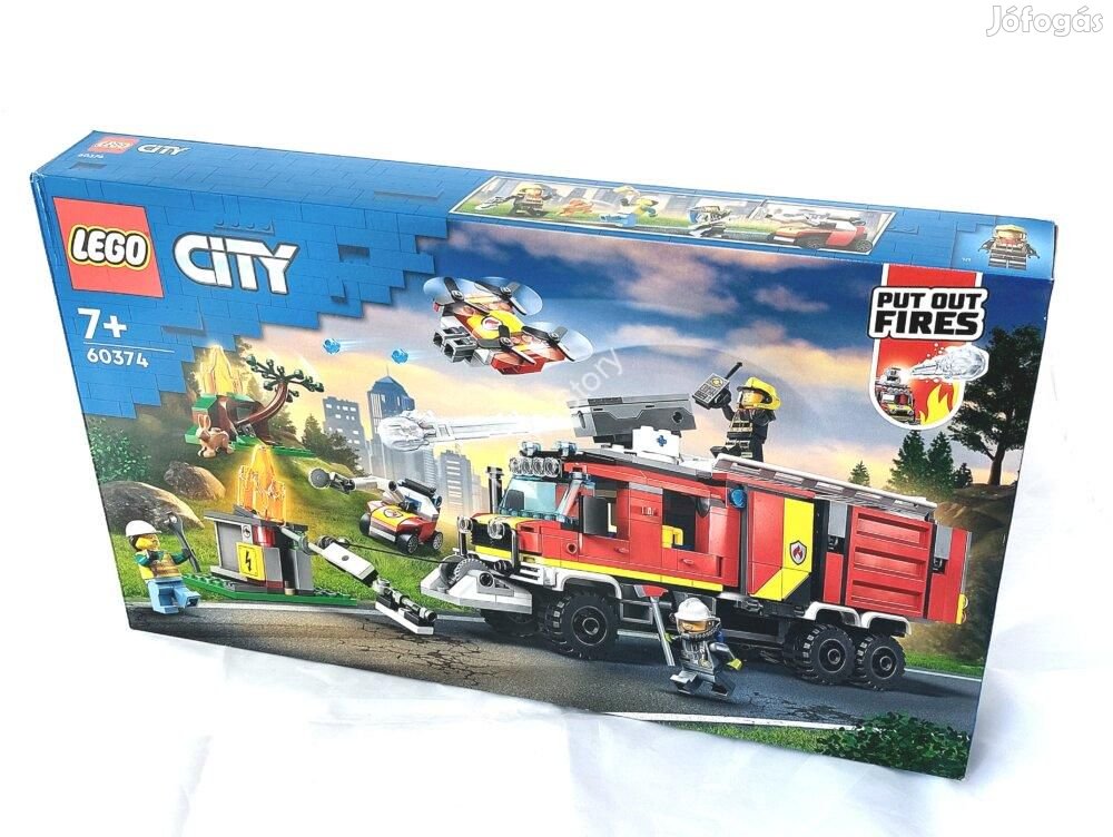 60374 LEGO(R) City &#8211; Tűzvédelmi teherautó eladó