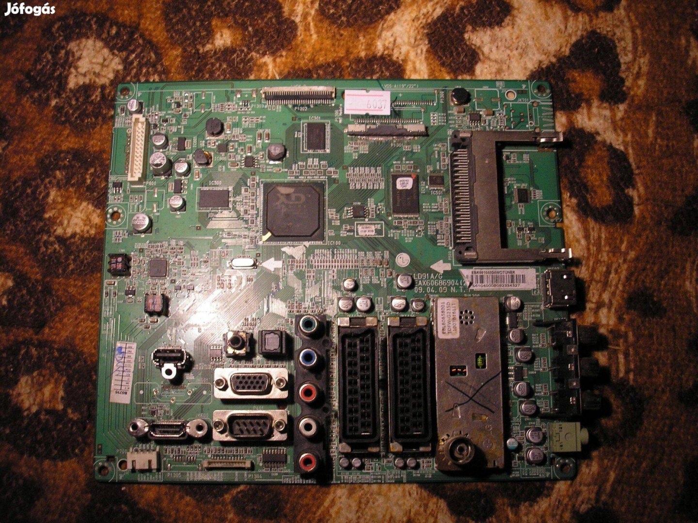 6037 hibás LG mainboard EAX60686904 (2) EBR66104004WO