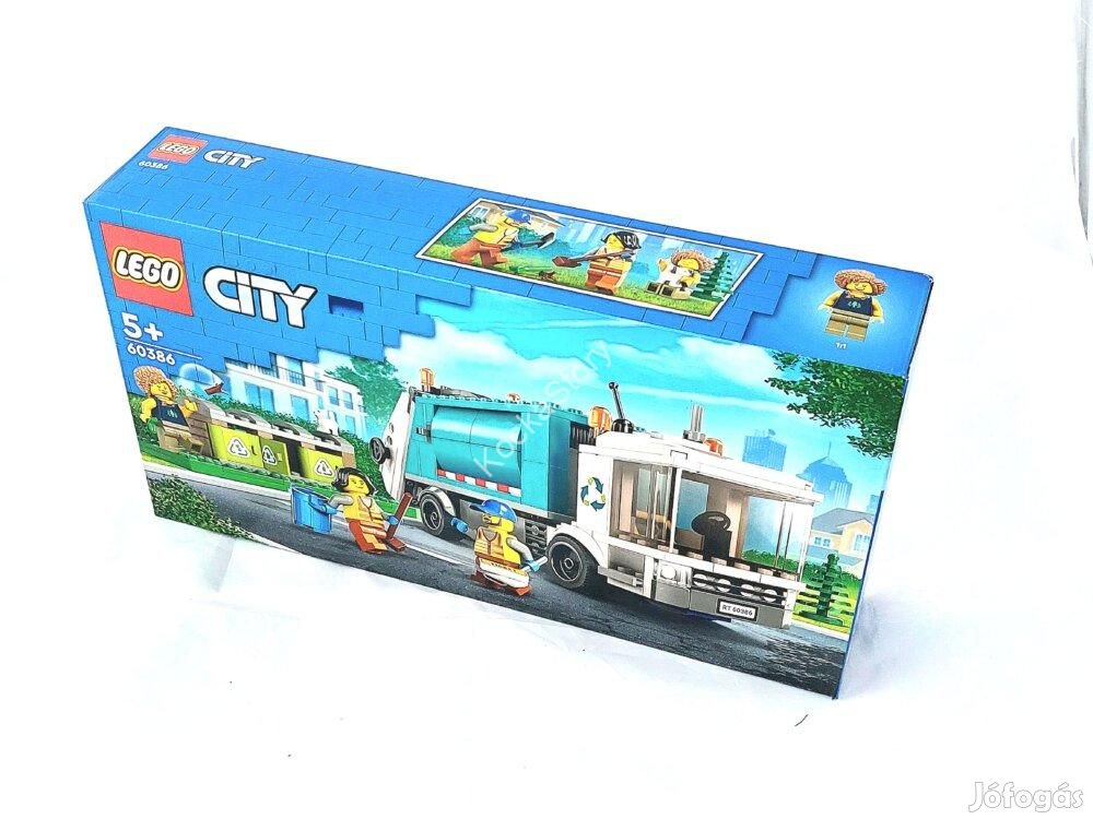 60386 LEGO(R) City &#8211; Szelektív kukásautó eladó