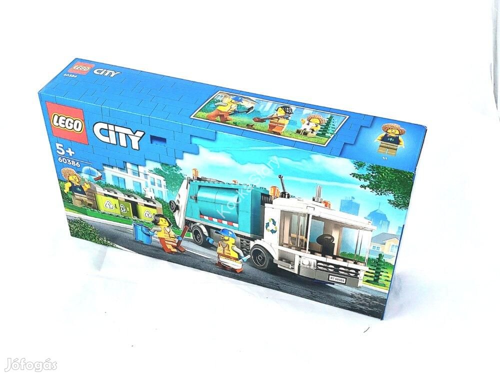 60386 LEGO(R) City &#8211; Szelektív kukásautó eladó
