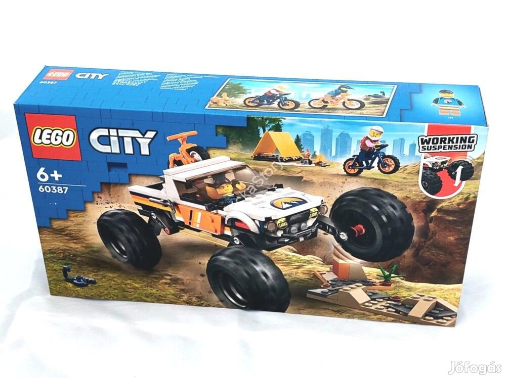 60387 LEGO(R) City &#8211; 4&#215;4-es terepjáró kalandok eladó