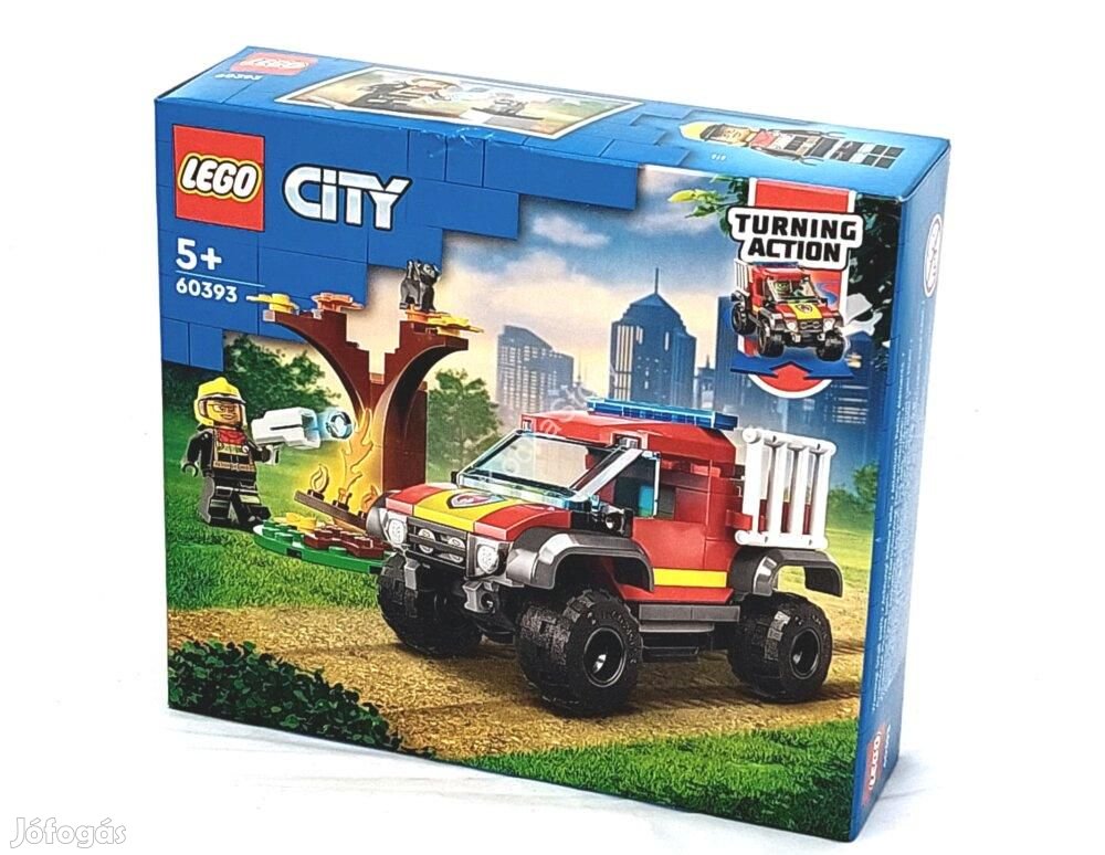 60393 LEGO(R) City &#8211; 4&#215;4 Tűzoltóautós mentés eladó