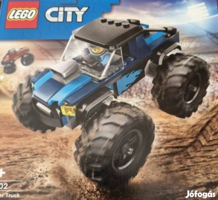 60402 - LEGO City Kék Monster Truck bontatlan eredeti doboz