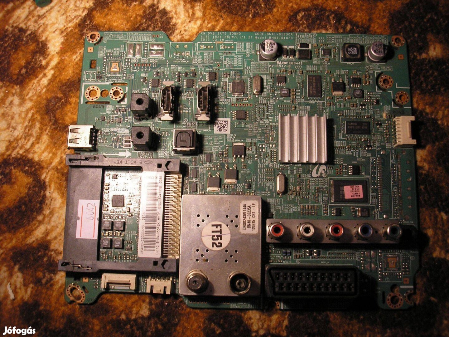 6042 sérült Samsung mainboard BN41-01830A BN94-05548X UE40EH5200