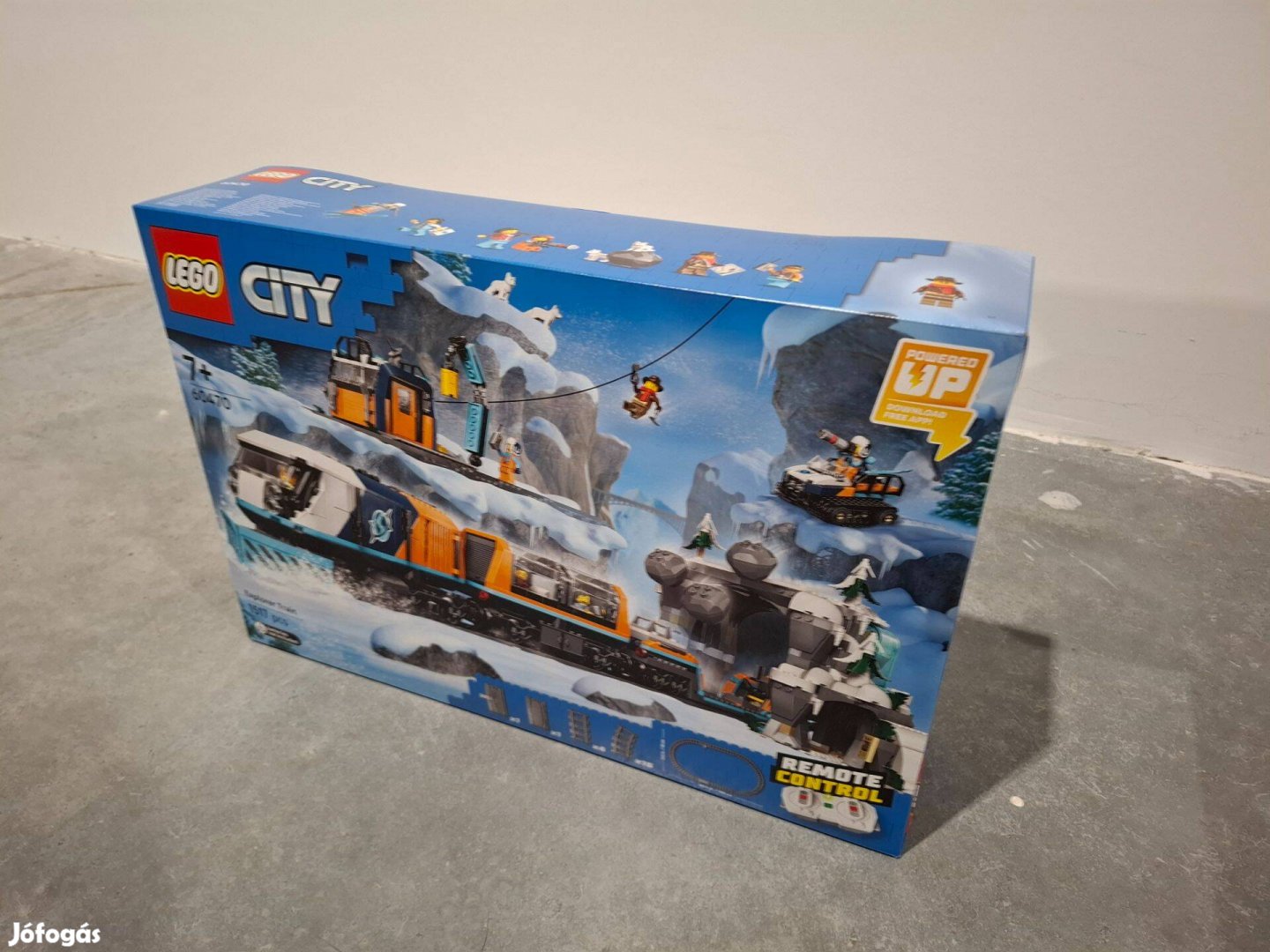 60470 - LEGO City - Felfedezők sarkvidéki expresszvonata