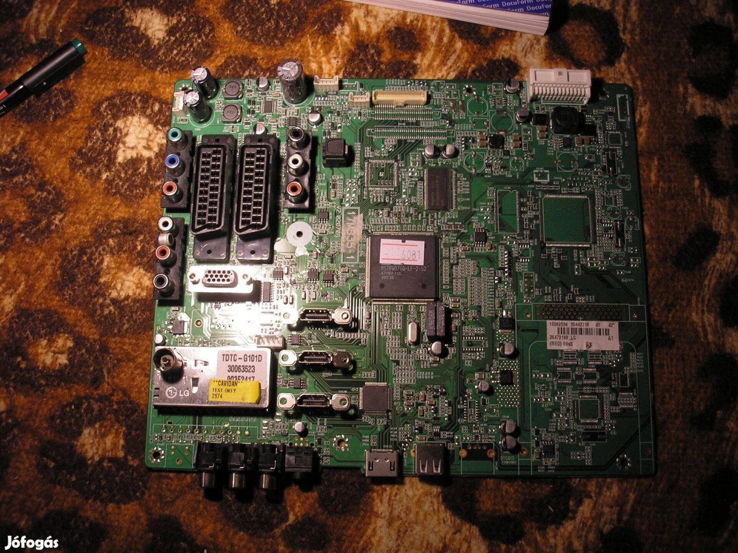 6081 hibás Vestel mainboard 17MB35-1 V2 020708 26473188 LG