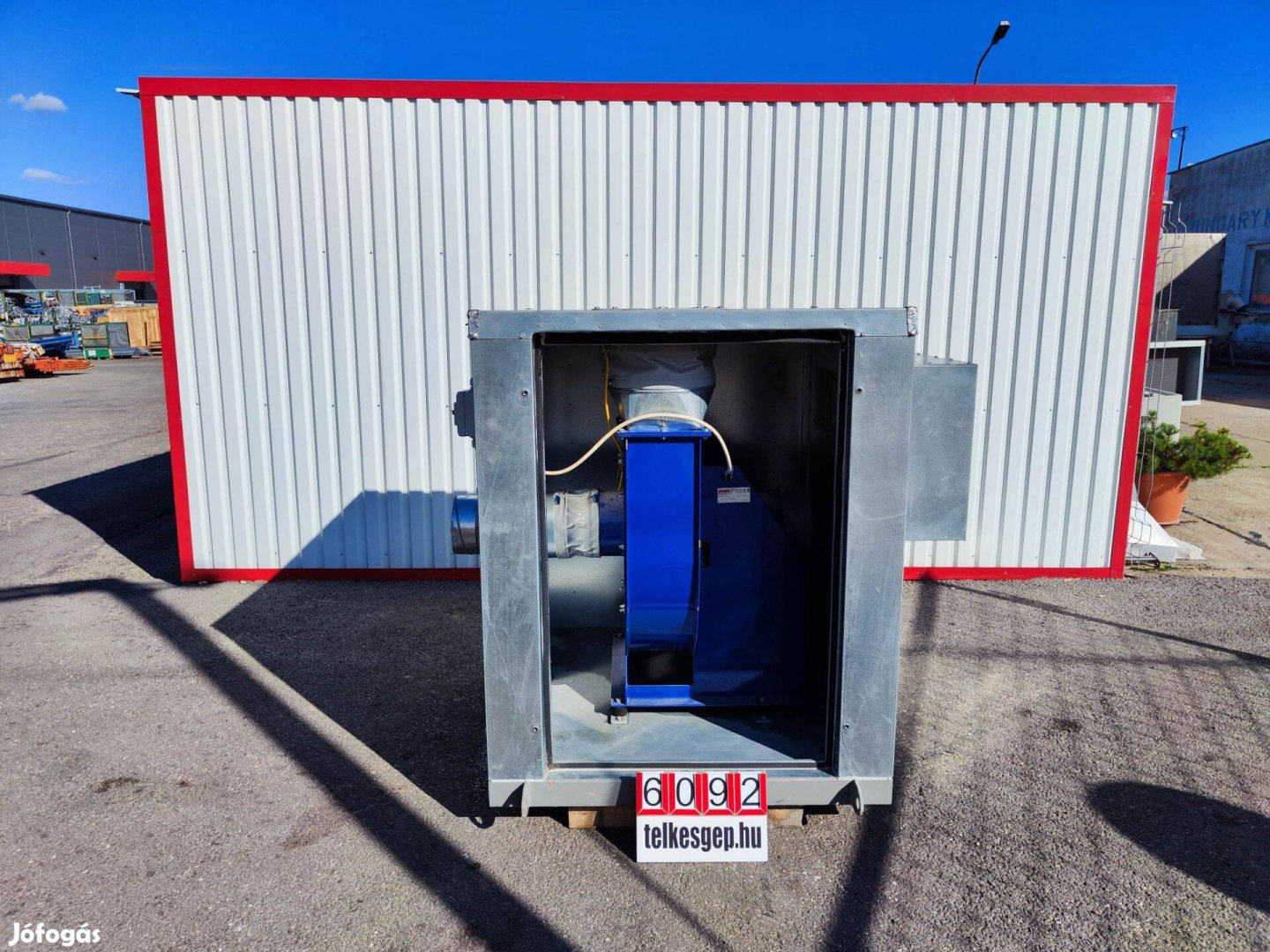 6092 - Ventilátor, Centrifugál ventilátor, Centrifugál