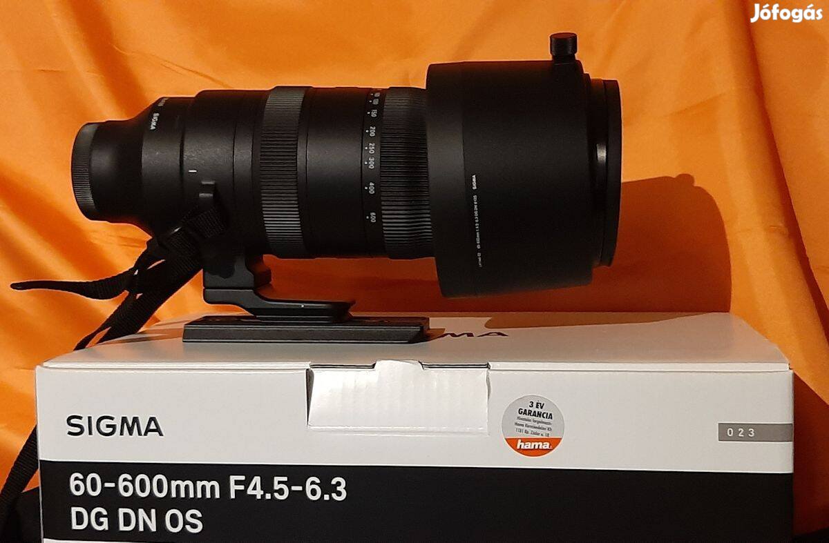 60-600mm Sigma F4.5-6.3 Sports, Sony objektív (Új)