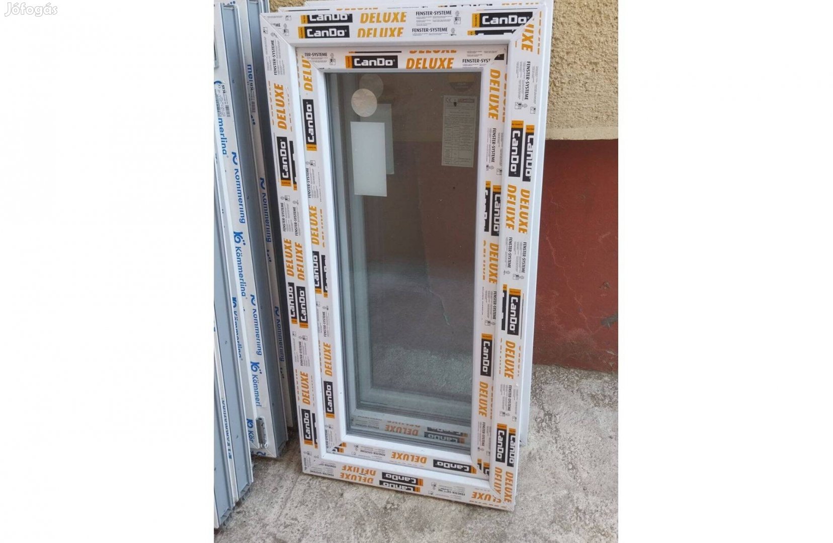60*90 műanyag ablak bukó-nyíló 33.000.-Ft