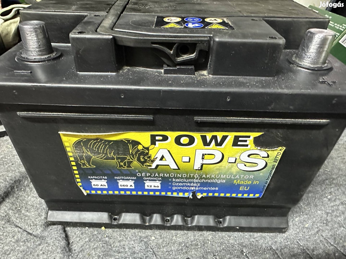 60 Ah akkumulátor