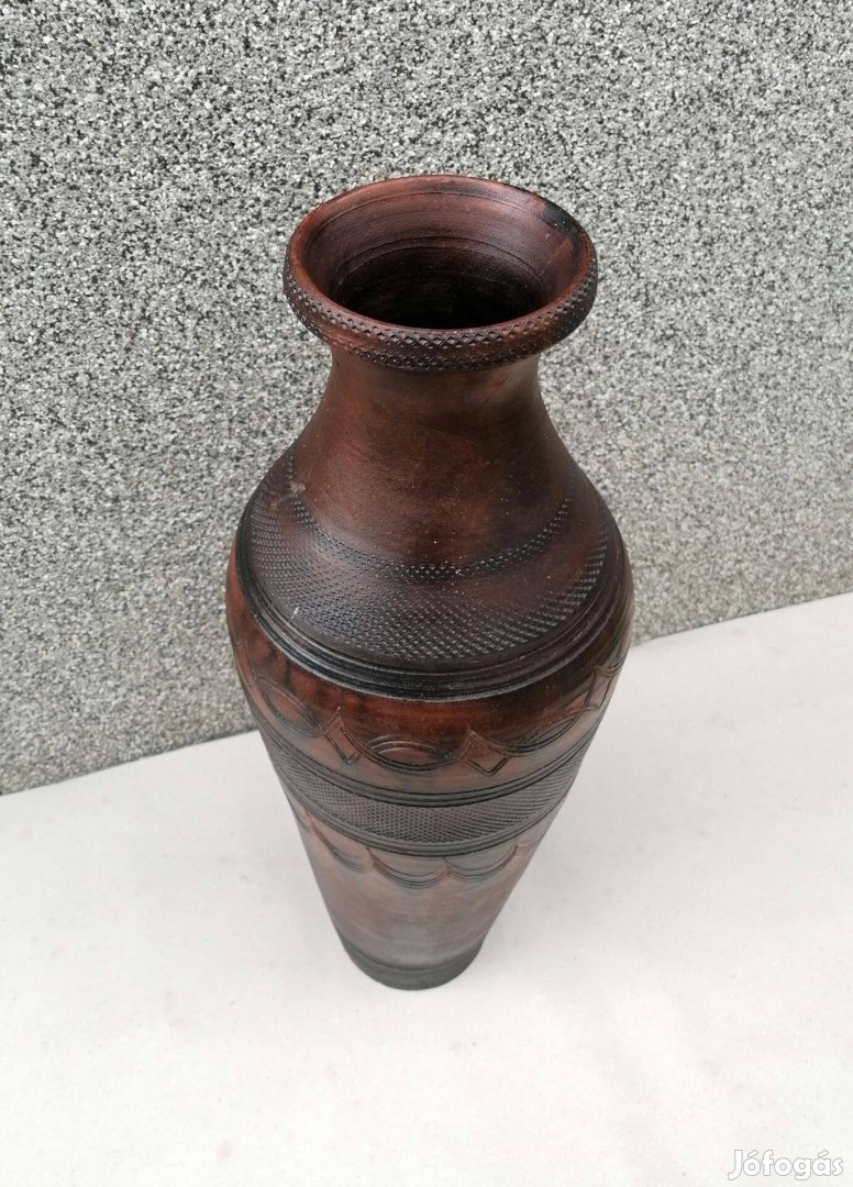 60 cm magas szép, tetszetős dekor váza, állóváza, padlóváza