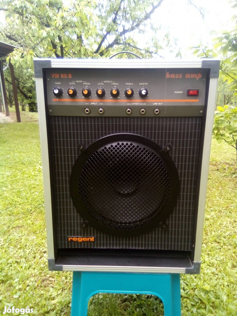 60 w-os Bass erősítő 150 w-os hangszóróval 