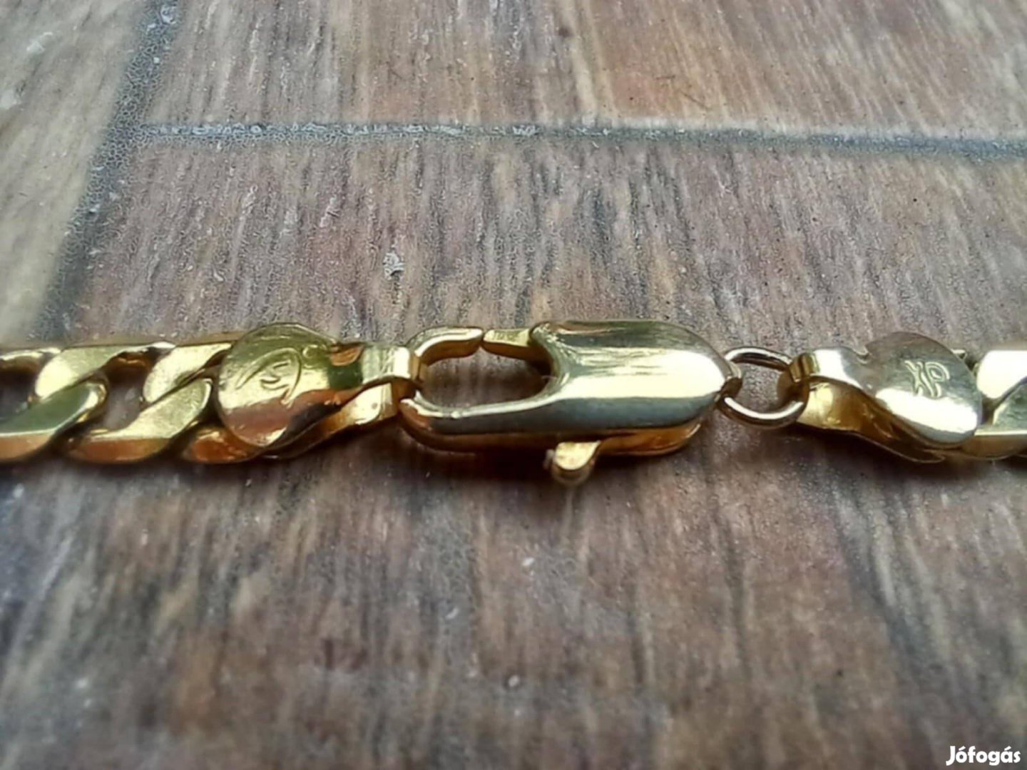 60cm hosszú Gold Filled antiallergén aranyszínű nyaklánc